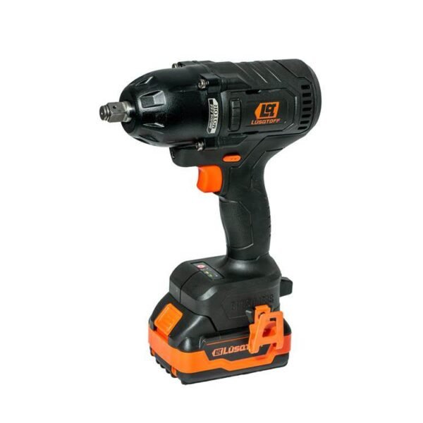 LUSQTOFF Llave impacto 1/2″ 18v 4Ah 750Nm brushless BLACK-S (OFERTA)
