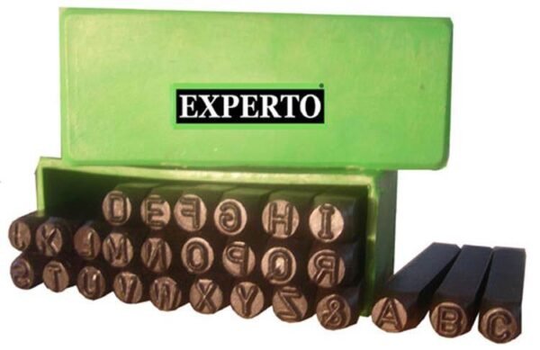 EXPERTO Letras p/marcar a golpe  2MM