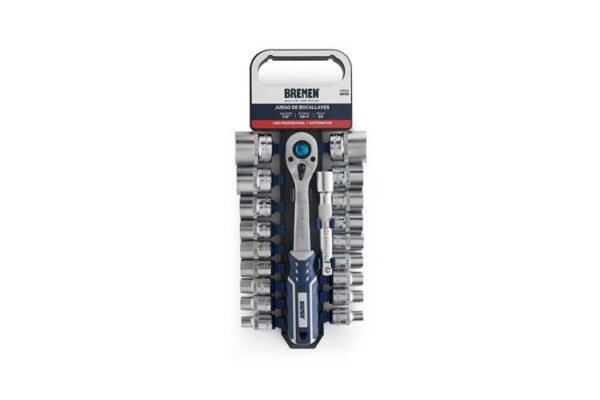 BREMEN Juego bocallave enc1/2″ – 20 pz 8-32MM 6659