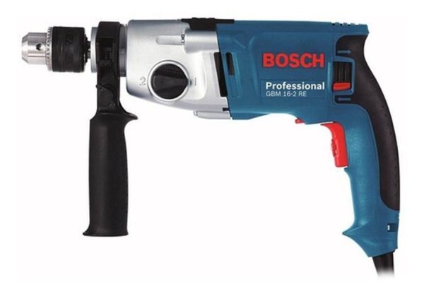 Bosch Taladro elect. 13mm 800W – 2 vel. var. Rev. s.percutor- Cap acero 16mm GBM 16-2 RE