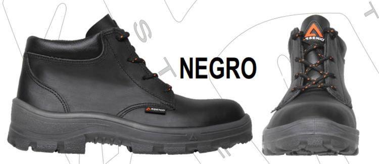 Botin NEW LINE ARSENIO c/puntera – dielec. iram3610 T 43 Negro *