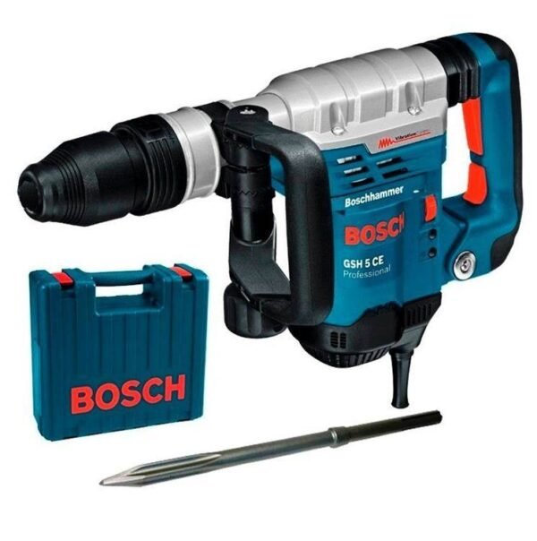 Bosch Martillo Demoledor SDS-max 1.150W – 8,3 Joules – 5,8kg GSH 5 CE