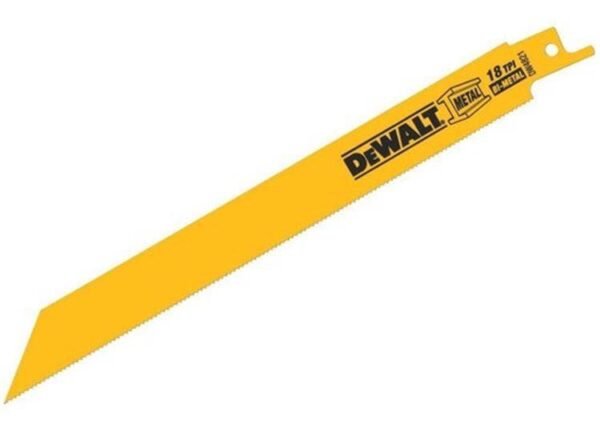 DEWALT -Hoja sierra sable DW4821 5u-18TPI-203mm-met